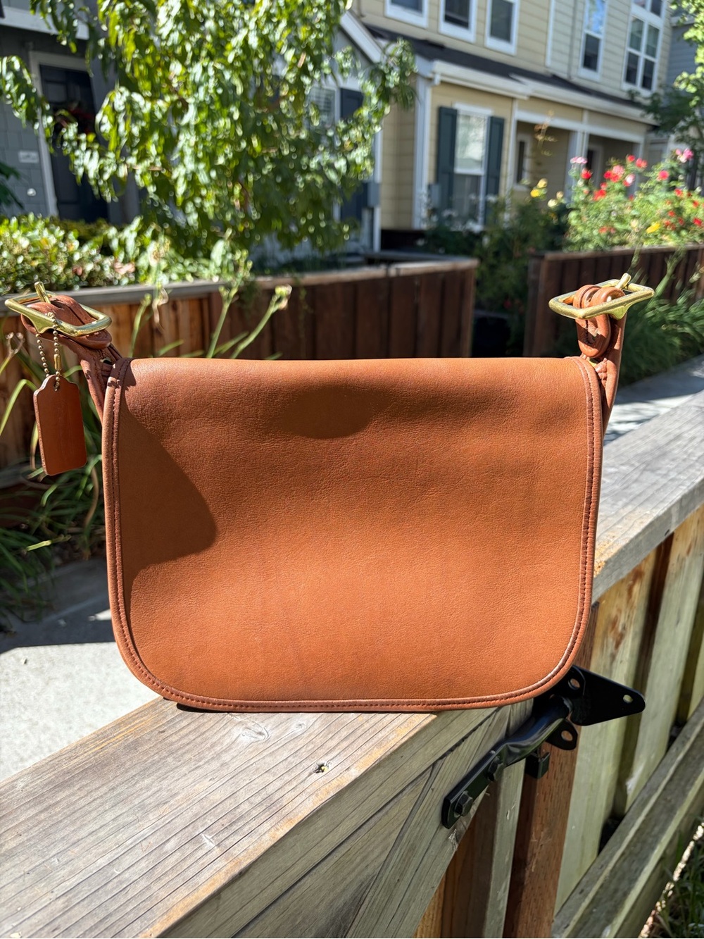 Coach Patricia’s Legacy Bag in British Tan